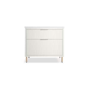 Spacity 36 in. Wall-Hung Bathroom Vanity Cabinet in White