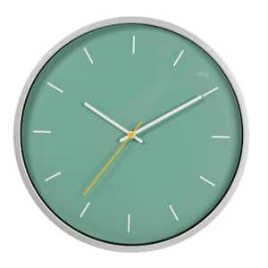 Kiera Grace 14 in. Silent Non Ticking Modern Wall Clock