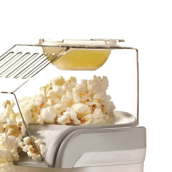 LIFKOME 1 Set Automatic Popcorn Machine Popcorn Air Popcorn Silicone  Microwave Hot Air Popcorn Butter Maker Air Popcorn Maker Popcorn Makers  White