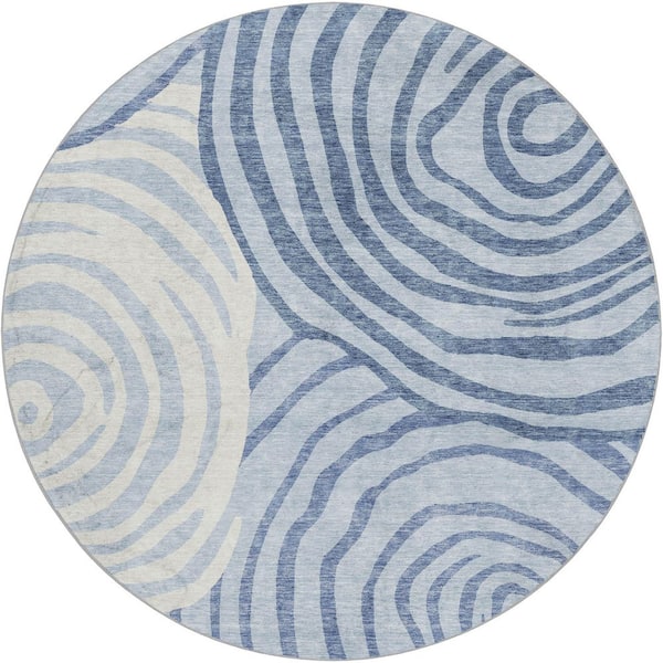 Abstract Pattern Shag Rugs Addison Rugs Dream Shag Premium Machine Washable Abstract ADS765 Sky 8 ...