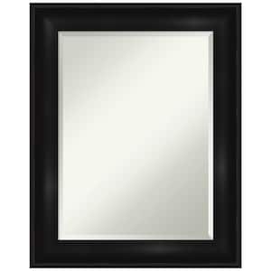Grand Black 23.75 in. H x 29.75 in. W Framed Wall Mirror