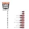 Milwaukee Combination Screwdriver Set (10-Piece) 48-22-2710