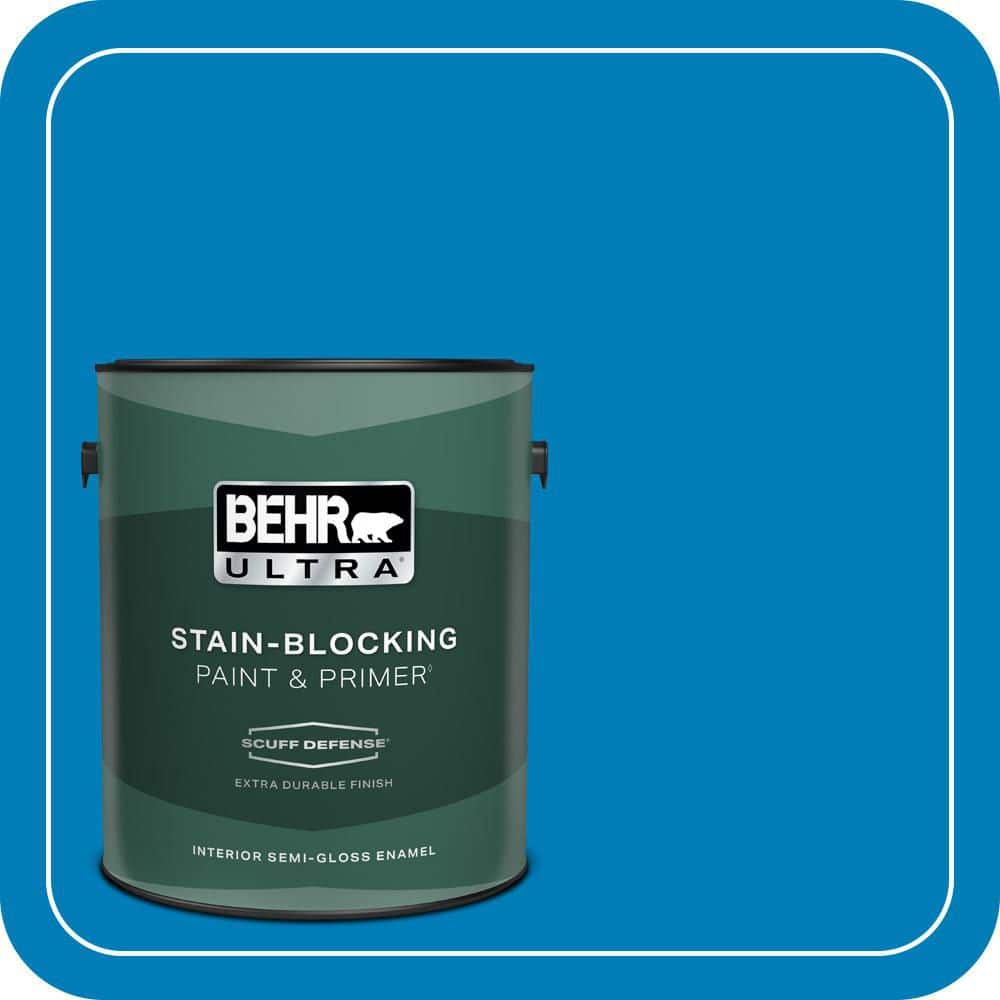 1 gal. #S-G-550 Artesian Water Extra Durable Semi-Gloss Enamel Interior Paint & Primer price history on PriceWatchPro
