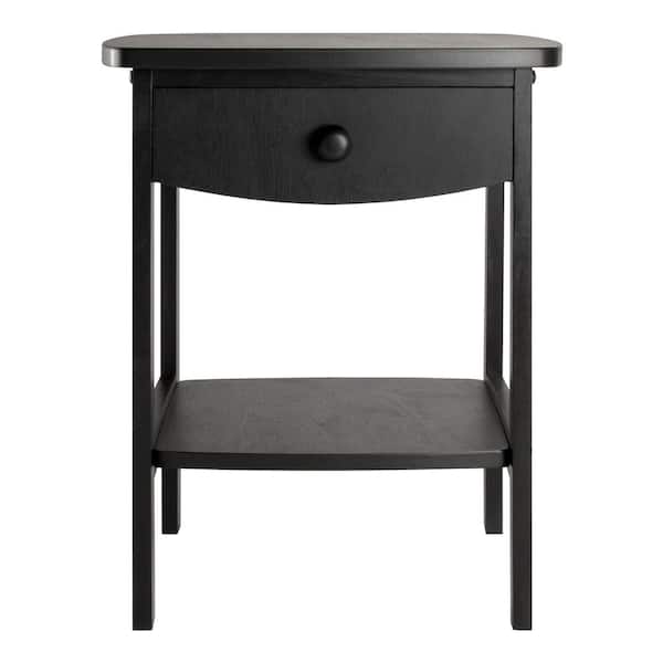 Winsome Claire Accent Table Black Finish