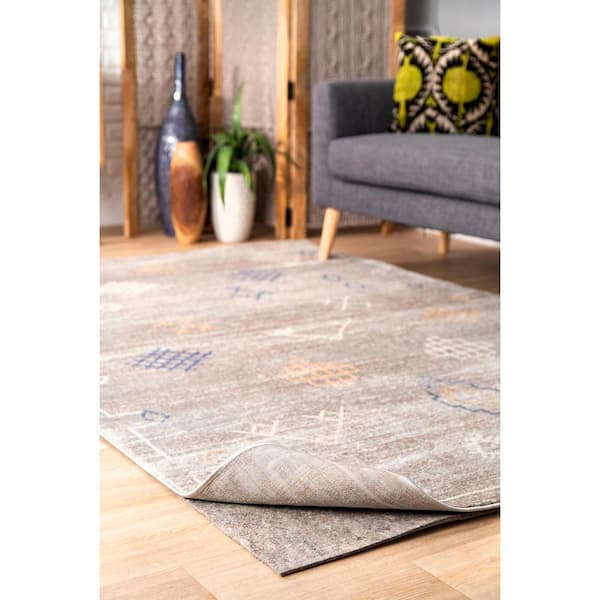 RugPadUSA Natural Comfort 9 ft. x 12 ft. Rectangle Inte Felt Cushioned 1/4 in. Thickness Dual Surface Non-Slip Rug Pad