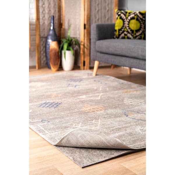 nuLOOM Luxury 5 ft. x 8 ft. Non-Slip Dual Surface 0.25 in. Rug Pad