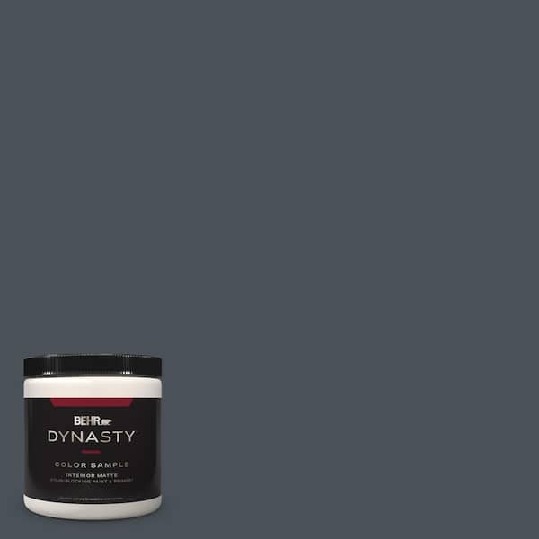BEHR DYNASTY 8 oz. #PPU25-22 Chimney Matte Stain-Blocking Interior/Exterior Paint & Primer Sample
