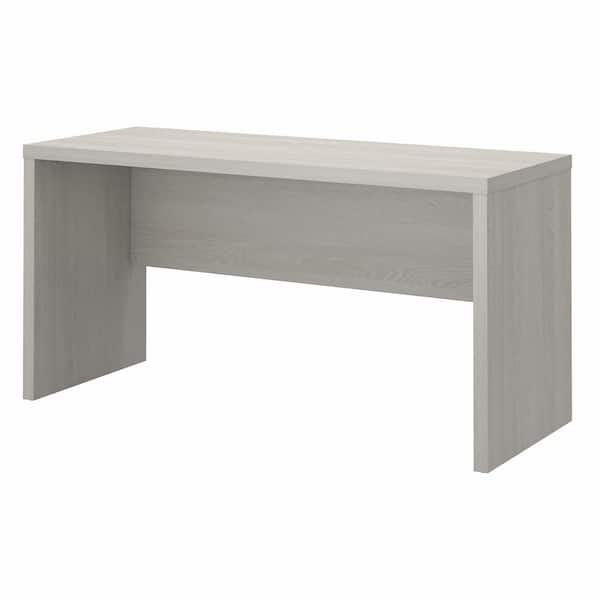 Bush Furniture Echo 60 in. Rectangular Gray Sand Desk