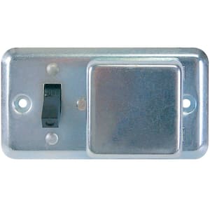 SSU Series 2-1/4 in. Fuse Box Cover with Switch