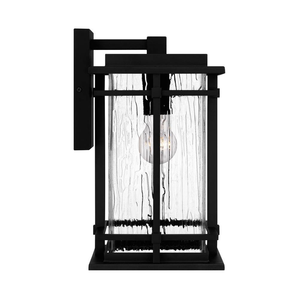 Earth Black Aluminum Dimmable Direct Wired Electric Sconce