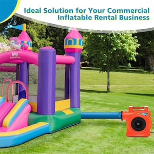 2 HP/1500-Watt Air Blower Commercial Inflatable Bounce House Blower for Water Slide