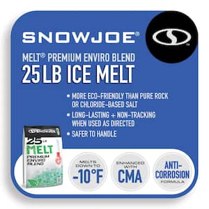 Melt 25 lb. Premium Enviro Blend Ice Melter with CMA