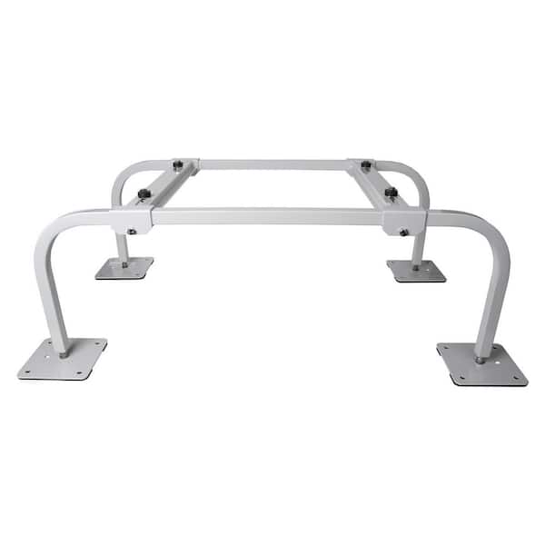 Universal 12 in. High Painted Aluminum Heavy-Duty Single/Dual Fan Mini-Split Stand