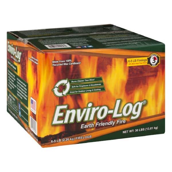 Enviro-Log 5 lb. Earth Friendly Fire Logs (6-Pack)