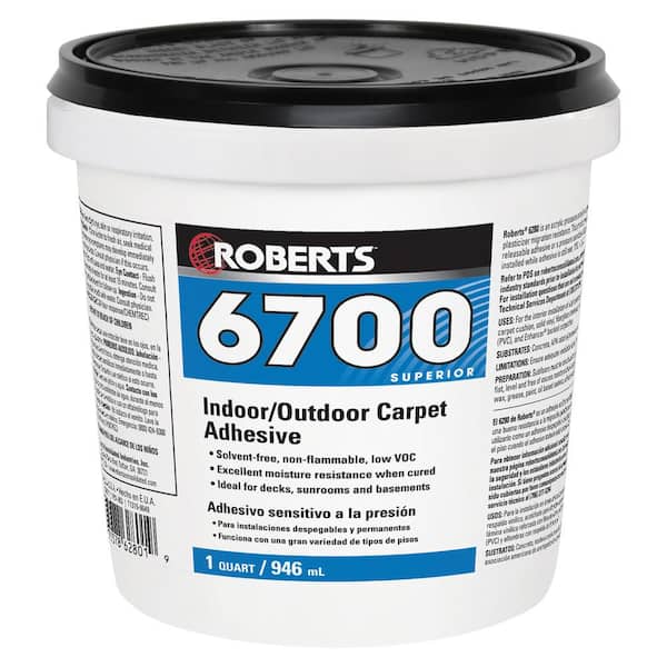 ROBERTS 1 Qt. Indoor/Outdoor Carpet and Artificial Turf Adhesive