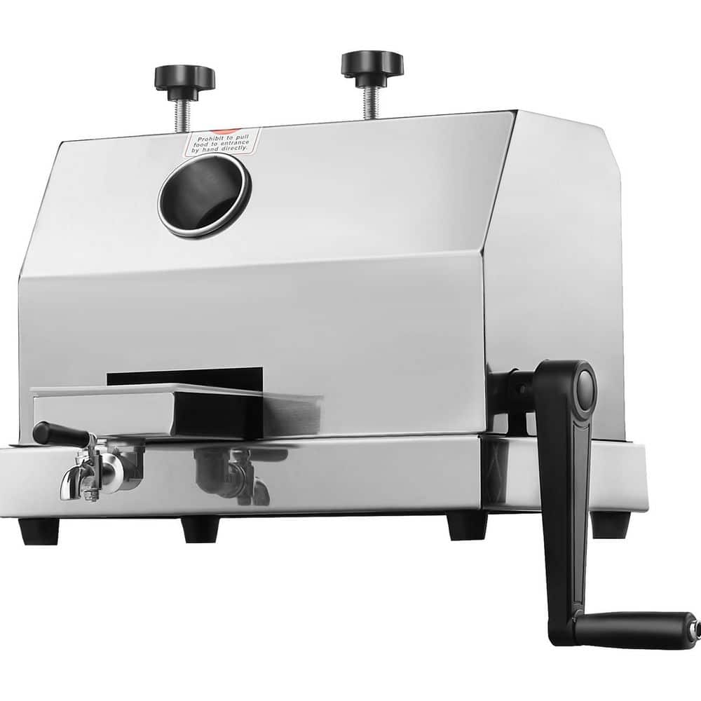 Commercial Sugar Cane Juicer, 110LBS. /H High Output Sugarcane Juicer Machine w/ 3 Stainless Steel Rollers, 2025 Upgrade