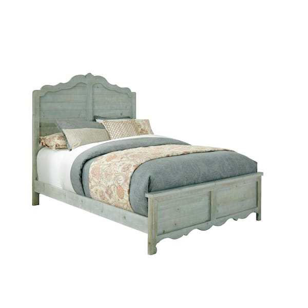 Progressive Furniture Chatsworth Mint Full Size Complete Panel Bed