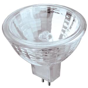 20-Watt Halogen MR16 Clear Lens Low Voltage GU5.3 Base Flood Light Bulb