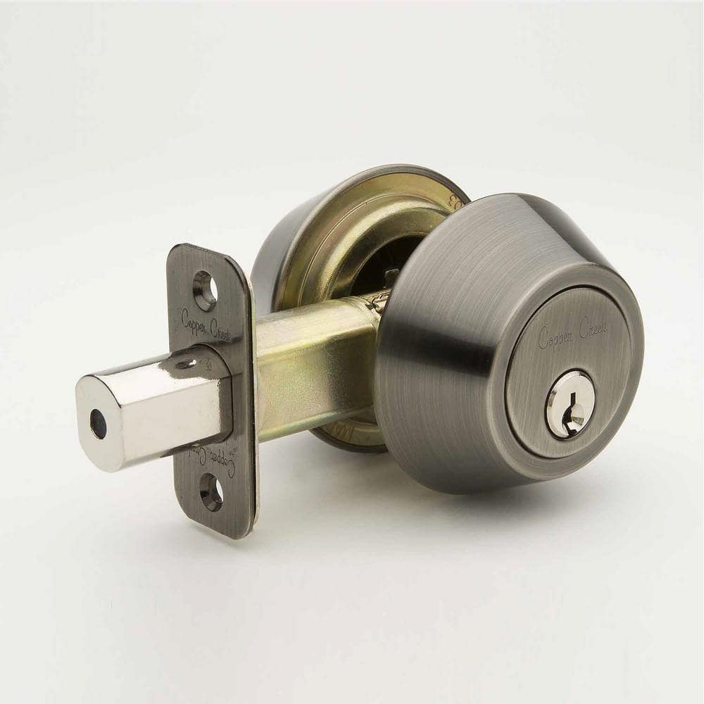 Double Cylinder Antique Nickle Deadbolt price history on PriceWatchPro