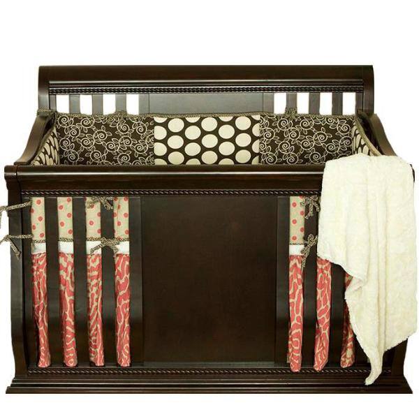 leopard print baby bedding