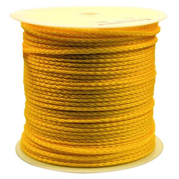 1/2in 3/8in Polypropylene Hollow Twisted Braided Rope 1/4in 