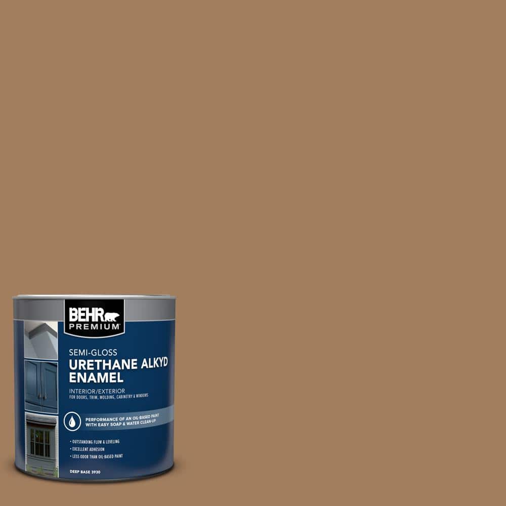 1 qt. #N250-5 Ancient Pottery Semi-Gloss Enamel Urethane Alkyd Interior/Exterior Paint price history on PriceWatchPro