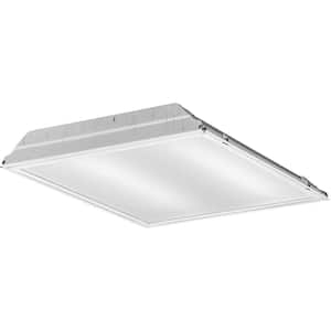 Contractor Select 24 in. x 24 in. 64-Watt Equivalent Integrated LED White Commercial Grade Recessed Troffer Light