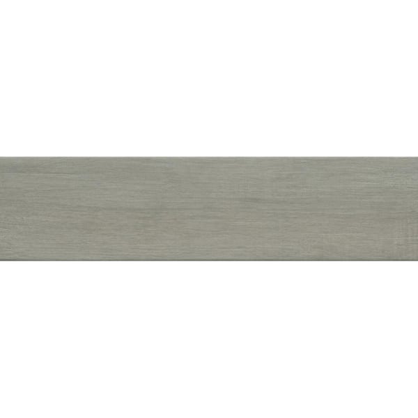EMSER TILE Pocono Smoke Matte 5.91 in. x 23.62 in. Porcelain Floor and Wall Tile (13.566 sq. ft. / case)