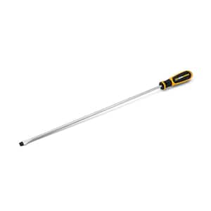 3/8 in. Tip x 20 in. Slotted Dual Material Screwdriver