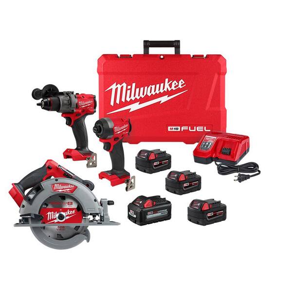 Milwaukee M18 FUEL 2 Tool Combo Kit 3697-22 - Acme Tools