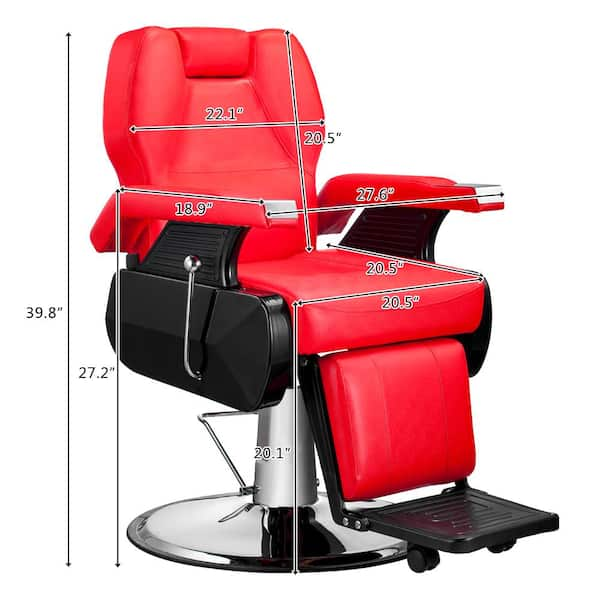 Nails Barber Chair Hairstylist Reclining Professional Cosmetic Chair Hair  Stylist Ergonomic Cadeira Barbeiro Hairsalon Furniture