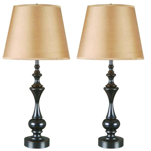 oil rubbed bronze lamp sets