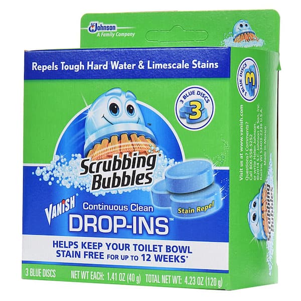 Scrubbing Bubbles Toilet Cleaner Drop Ins (Pack of 3)(Case/6) 70480 The  Home Depot