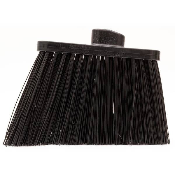 Unbranded Sparta 12 in. Black Polypropylene Unflagged Upright Broom Head (12-Pack)