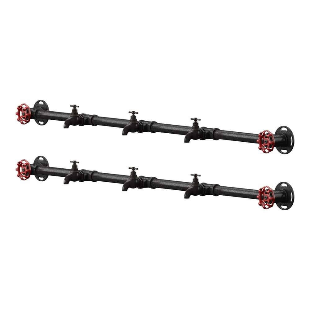 Furniture of America Wilbur Sand Black Coat Rack (Set of 2) IDF-AC557 ...