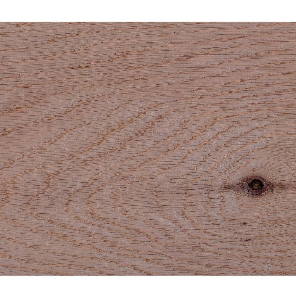 Unfinished Natural Red Oak Hardwood Plank for Shelving and Trim
