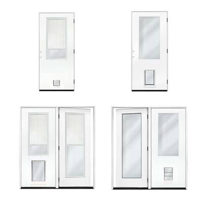 Fiberglass Doors With Glass - Fiberglass Doors - The Home Depot