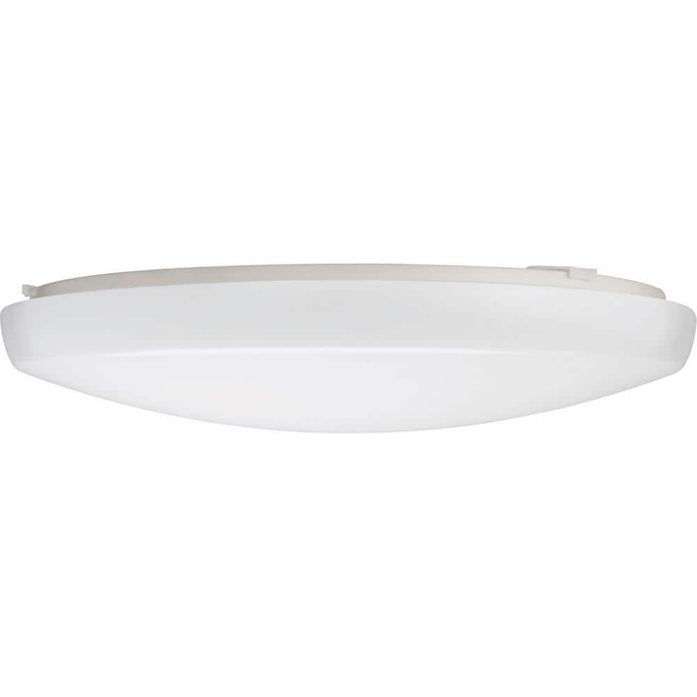 Lithonia 20-Inch White LED Flush Mount Light Fixture