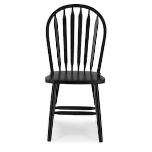 Black Windsor Arrow Back Chair