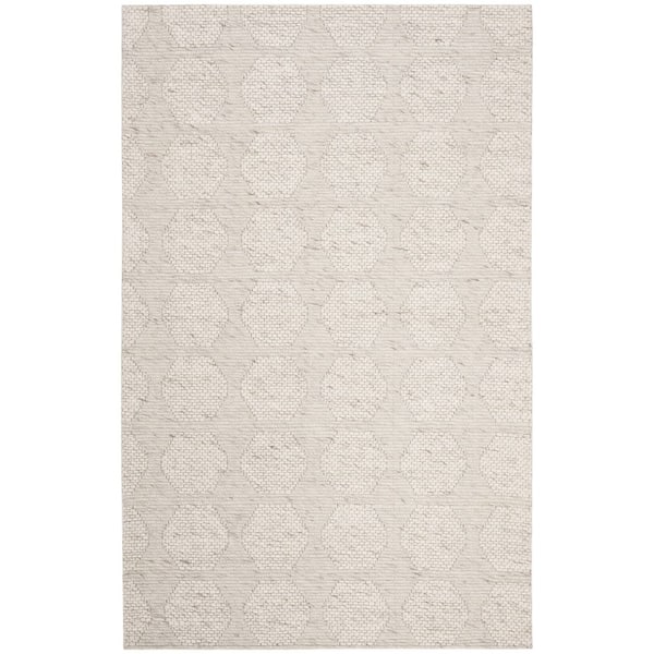 SAFAVIEH Marbella Beige 6 ft. x 9 ft. Abstract Geometric Area Rug