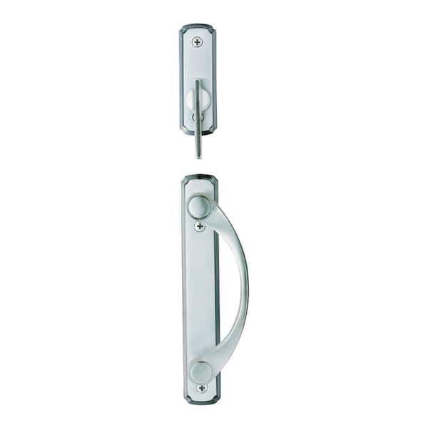 Andersen - 70-1/2 in. x 79-1/2 in. 200 Series White Left-Hand Perma-Shield Gliding Patio Door w/ White Int & Satin Nickel Hardware