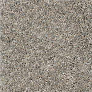Trendy Threads II - Nifty - Gray 60 oz. SD Polyester Texture Installed Carpet