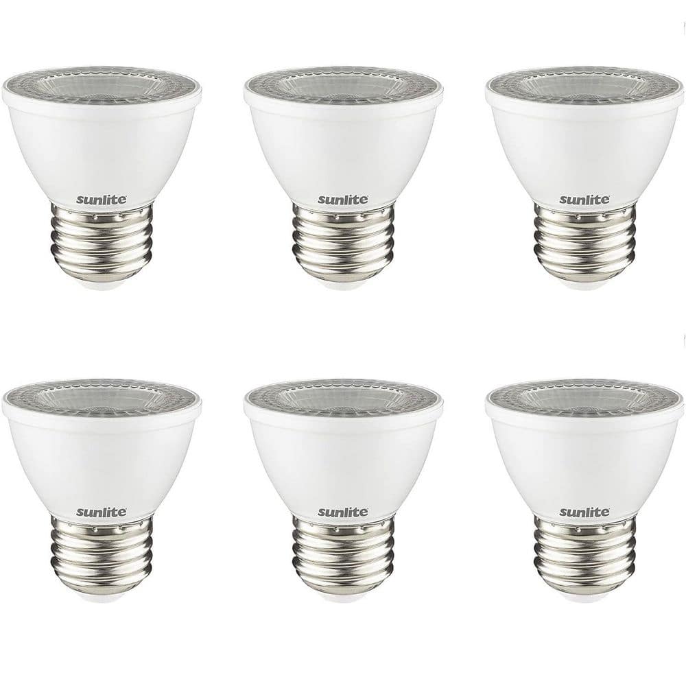 50-Watt Equivalent MR16 Dimmable E26 Base Short Neck Recessed Spotlight LED Light Bulb in Soft White 2700K (6-Pack) price history on PriceWatchPro