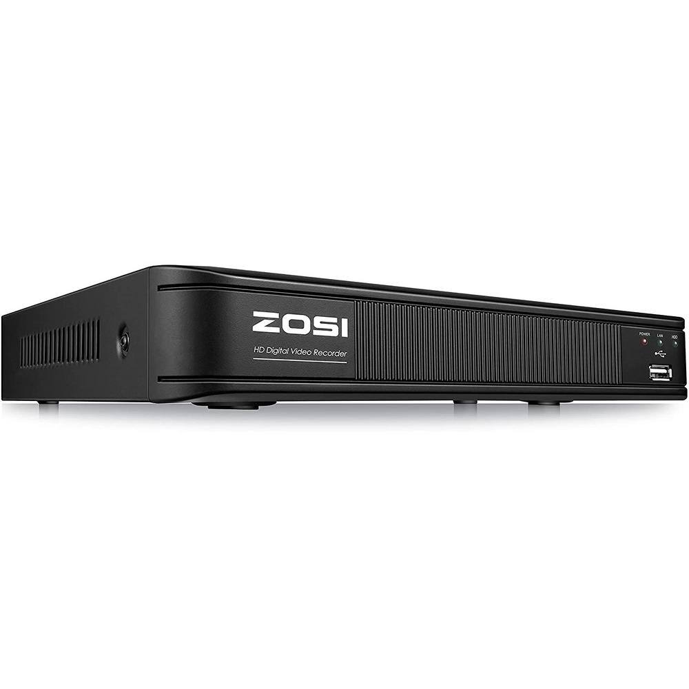 ZOSI 4Channel 1080p Surveillance DVR Recorder Compatible with TVI