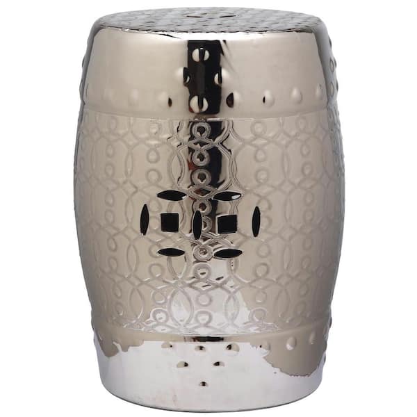 Silver garden online stool