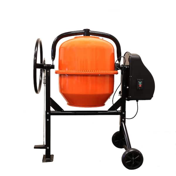3.5 cu. ft. 2/3 HP 120-Volt Motor Direct Drive Cement Mixer