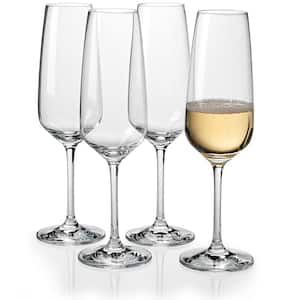 Voice Basics 9.5 fl. oz. Crystal Champagne Flutes (4-Pack)