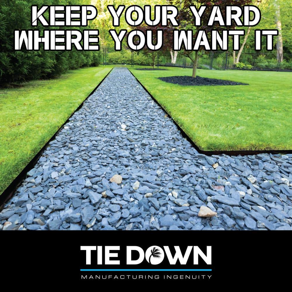 Tie Down 33220 6 inch Landscape Edging Kit (4 Plate Kit)