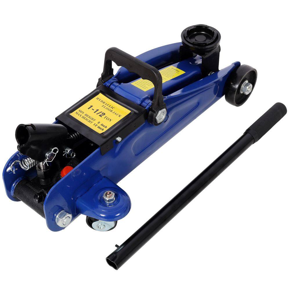 1.5 Ton Blue Low Profile Hydraulic Trolle, Racing Floor Jack, Lifting Range 5 in. - 11.8 in. price history on PriceWatchPro