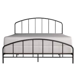 Tolland Black Full Arched Spindle Bed